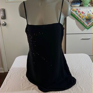 Victoria's Secret Negligee in Black with Sparkles in Size Large